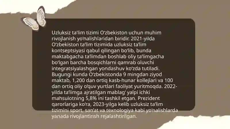 Uzluksiz ta'limdagi tendensiyalar va zamonaviy yondashuvlar 3