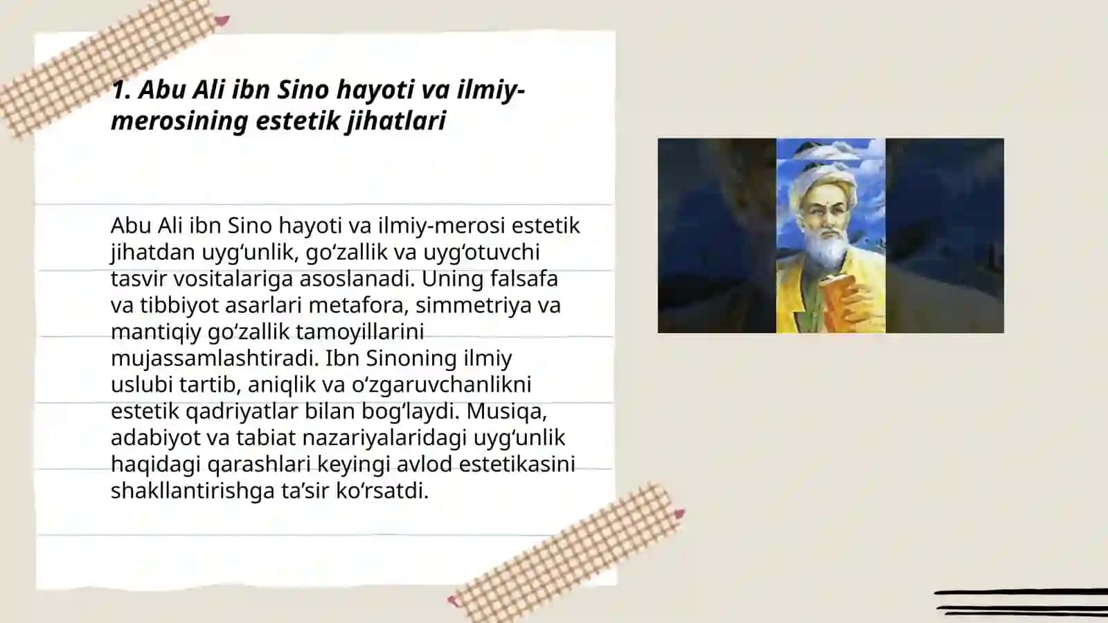 Abu Ali ibn Sino ta'limoti 3