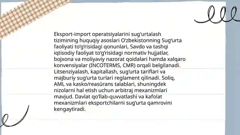 Eksport-import operatsiyalarini suģurtalash mexanizmi 3