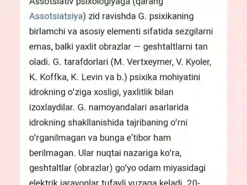 Geshtalt psixologiyasining mazmuni va mohiyati 3