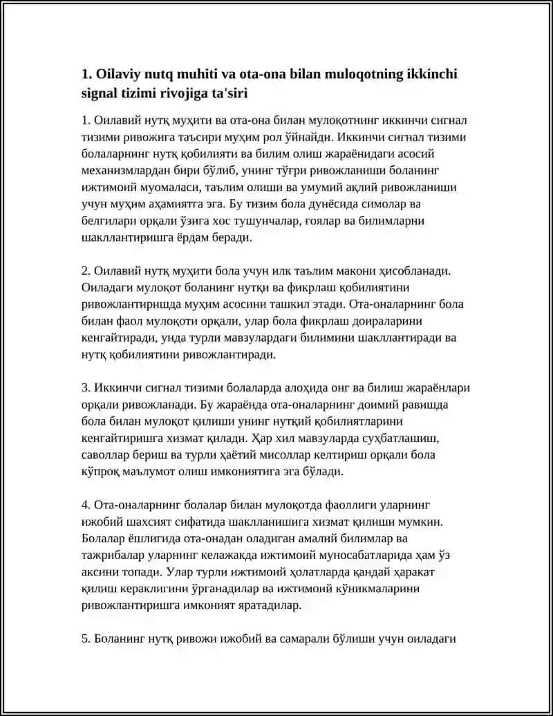 BOLALARDA IKKINCHI SIGNAL TIZIMINING RIVOJIGA TA'SIR ETUVCHI OMILLAR 3