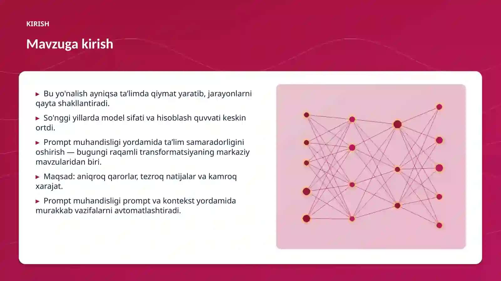Prompt muhandisligi yordamida taʼlim samaradorligini oshirish 3