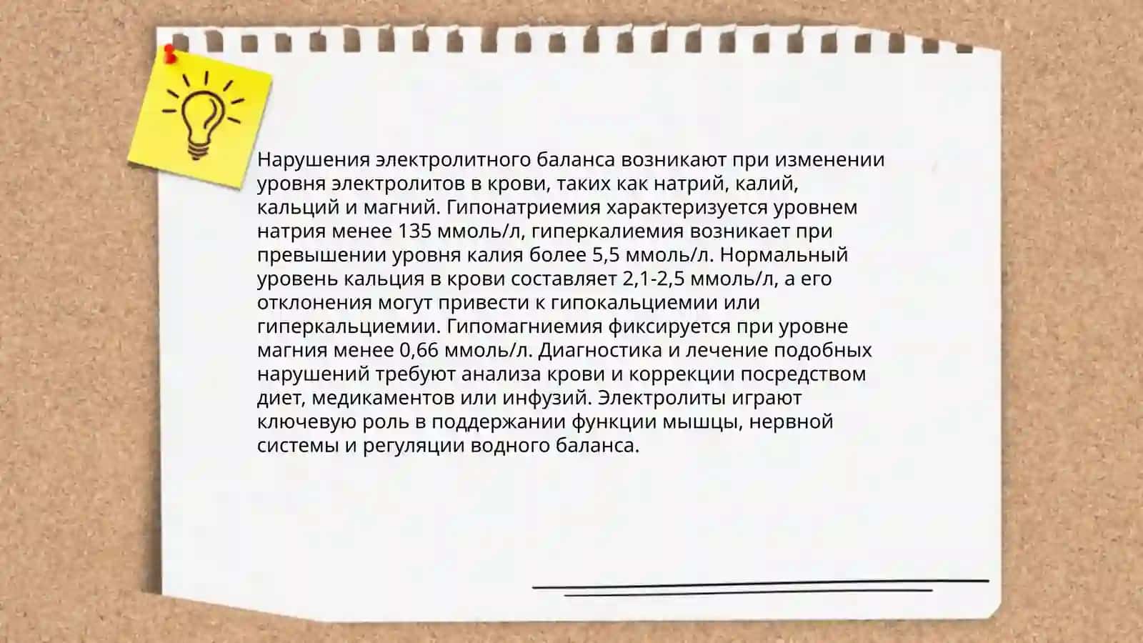 Нарушения электролитного баланса 3