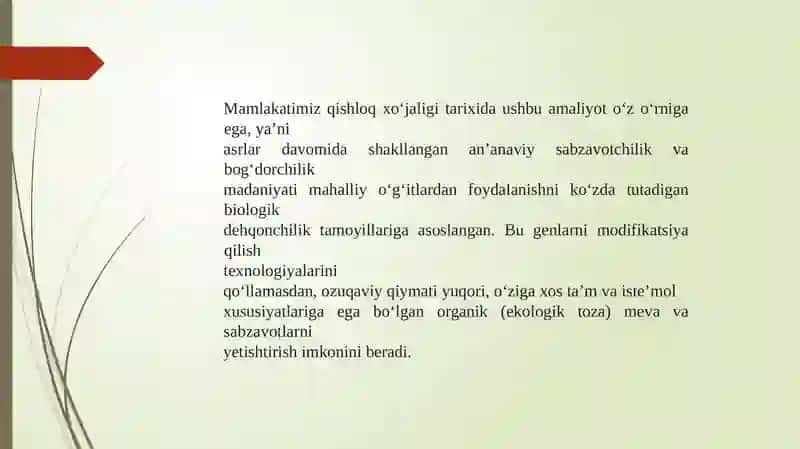 QISHLOQ XO’JALIK MAHSULOTLARI TANNARXI VA UNI KAMAYTIRISH YO’LLARI 3