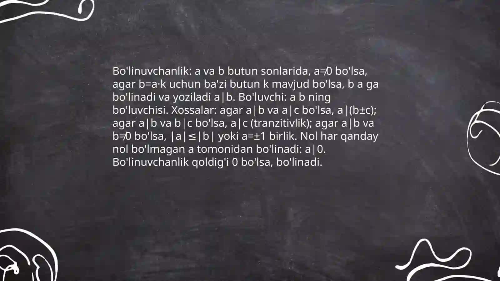Sonlar nazariyasi 3