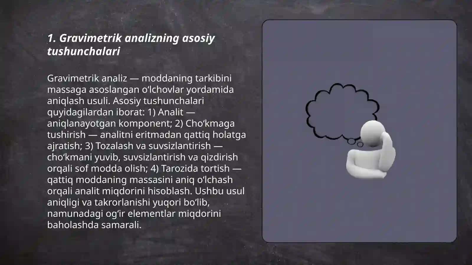 Gravimetrik (tortma) analiz usullari 3