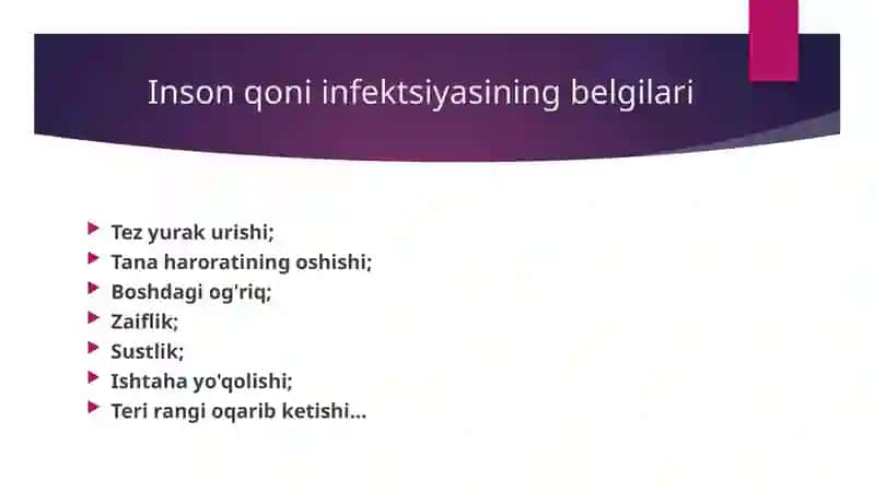 QON QUYISH PAYTIDA INFEKSIONASORATLARI: SABABLARI, KLINIKASI, TASHXISI VA OLDINI OLISH 3