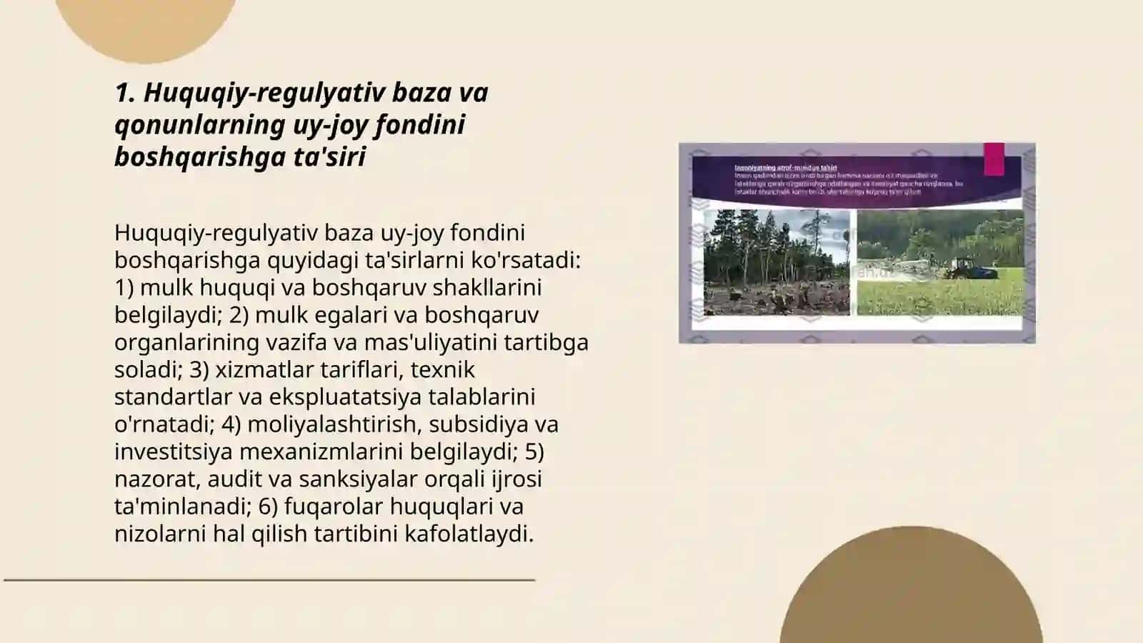 Uy-joy fondini boshqarish tizimiga ta'sir etuvchi omillar 3