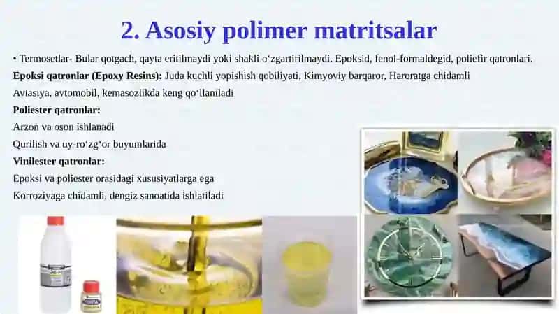 Polimer matritsali kompozitlar 3
