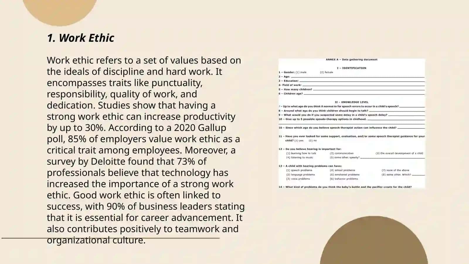 Personal references questionnaires 3