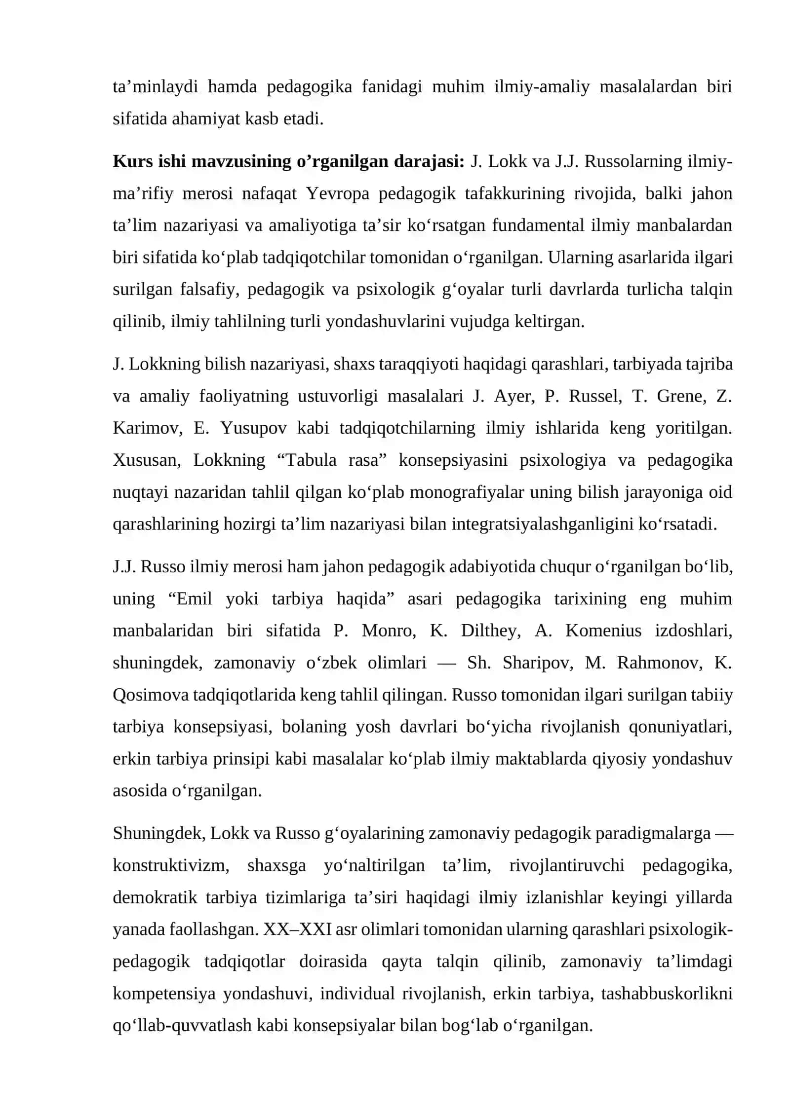 J. Lokk va J.J. Russolarning ilmiy merosida tahlili 3