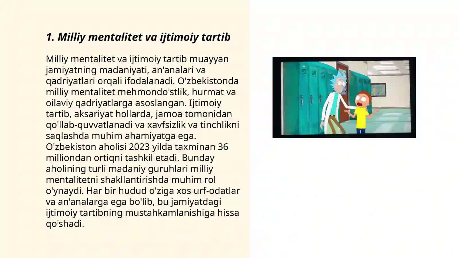Ijtimoiy tartib órnatishda mintalitetning orni 3