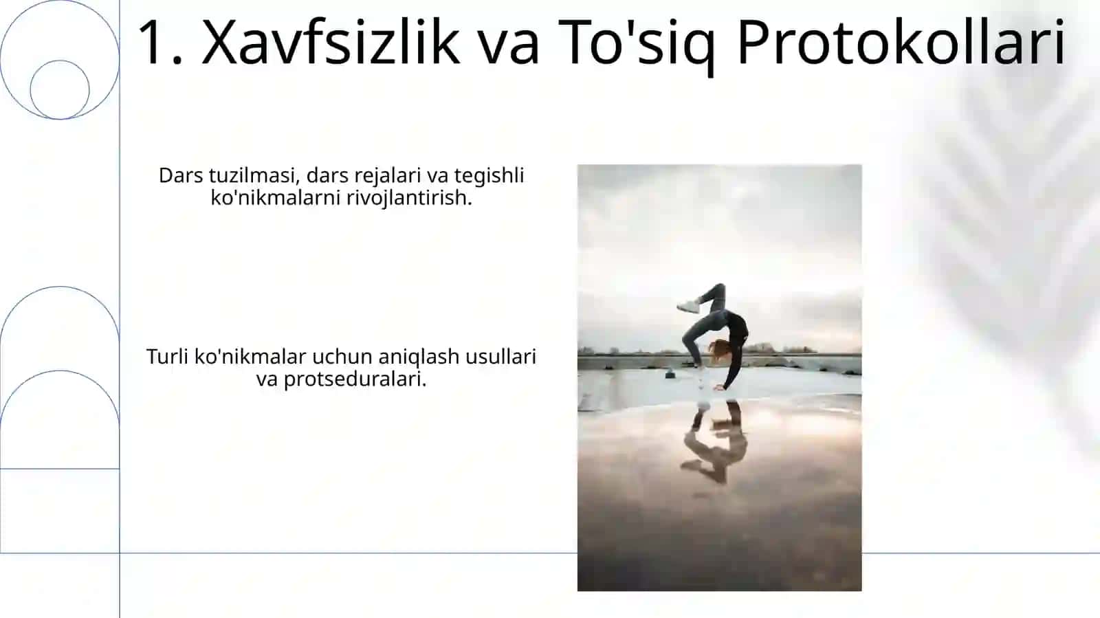 Gimnastika darslarini tashkil qilish va o‘tkazish 3