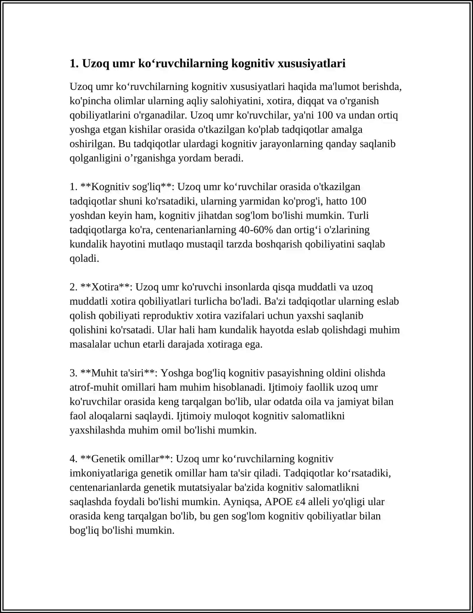 UZOQ UMR KOʻRUVCHILARNING PSIXOLOGIK XUSUSIYATLARI 3