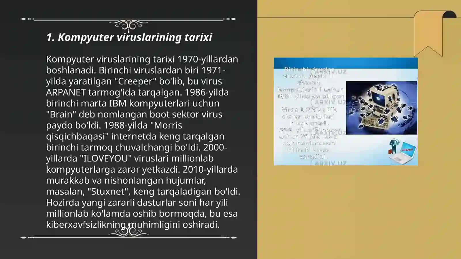 Kompyuter viruslari va virusdan himoyalanish usullari 3