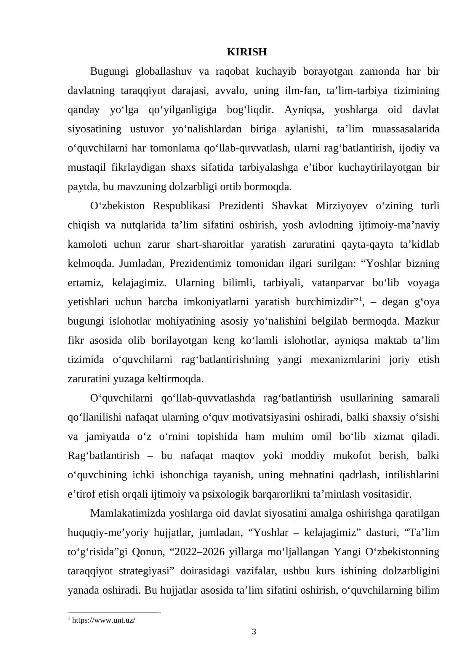 O’quvchilarni qo’llabquvvatlashda rag’batlantirish usullari 3