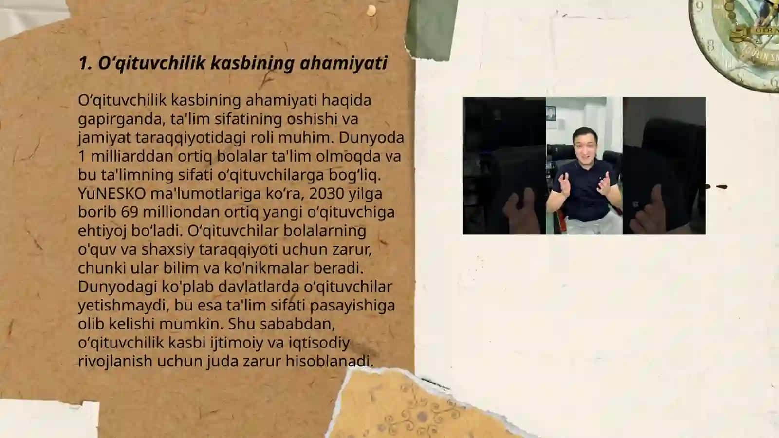 Zamonaviy Pedagogikada pedagogik kasbi va unga qoʻyiladigan talablar 3