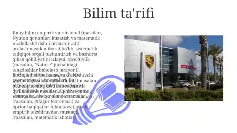 Bilish turlari: empirik va ratsional bilish. Ilmiy bilimning xususiyatlari 3