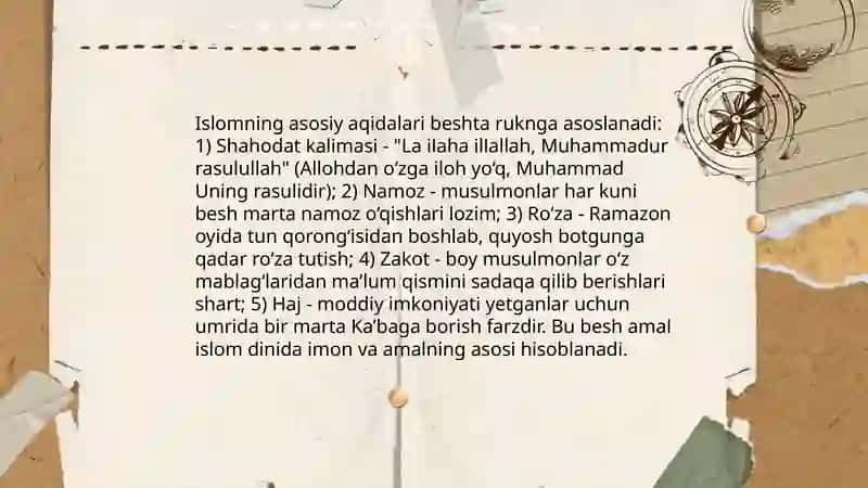 Islom dinining aqidaviy yo’nalishlari va maktablari 3