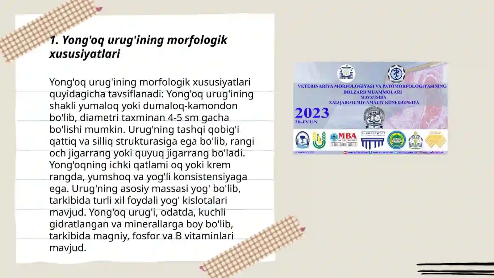 Namunaning Bog'dorchilik asoslari fanidan tayyorlagan taqdimoti 3