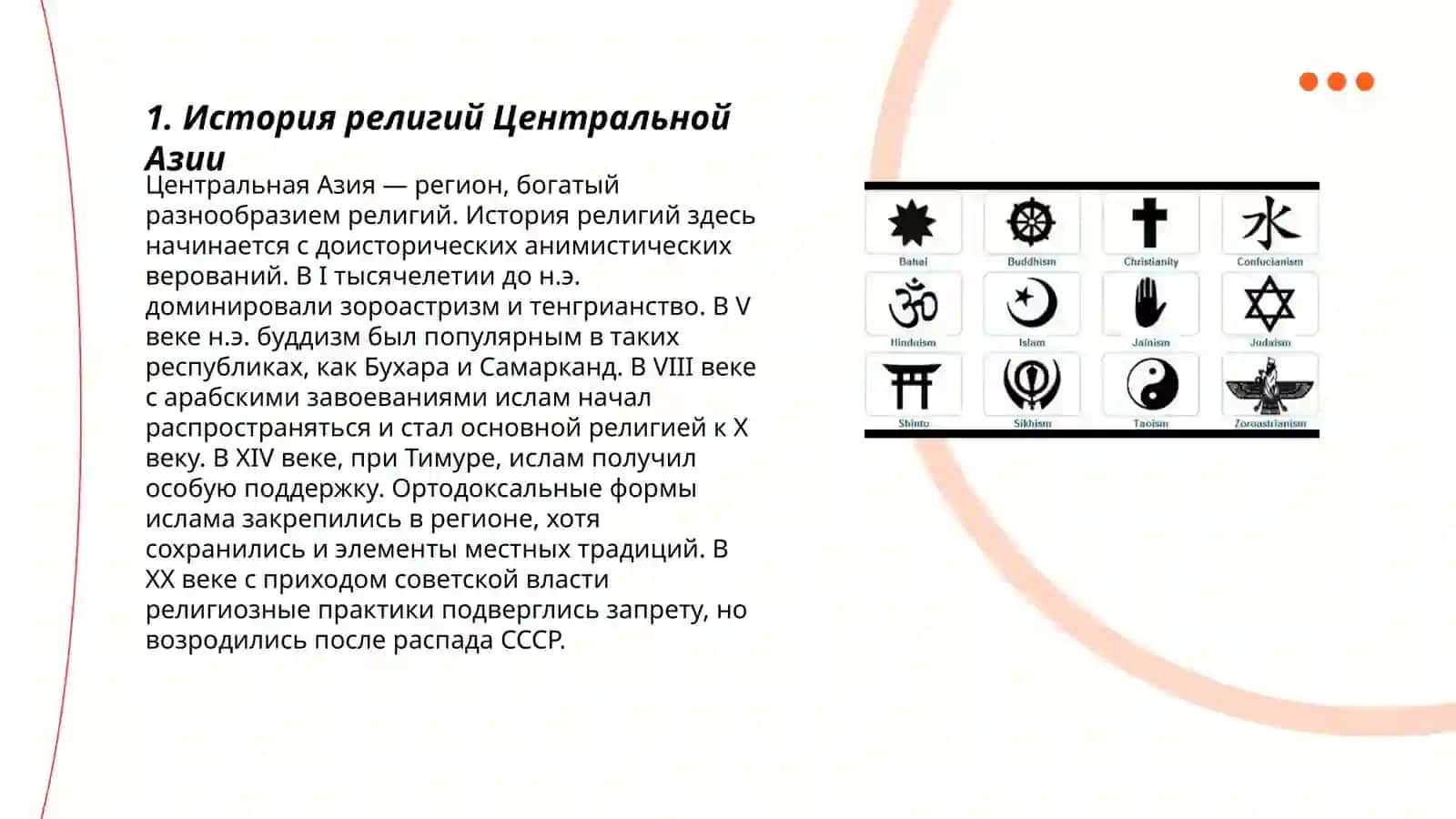 Религии Центральной Азии 3