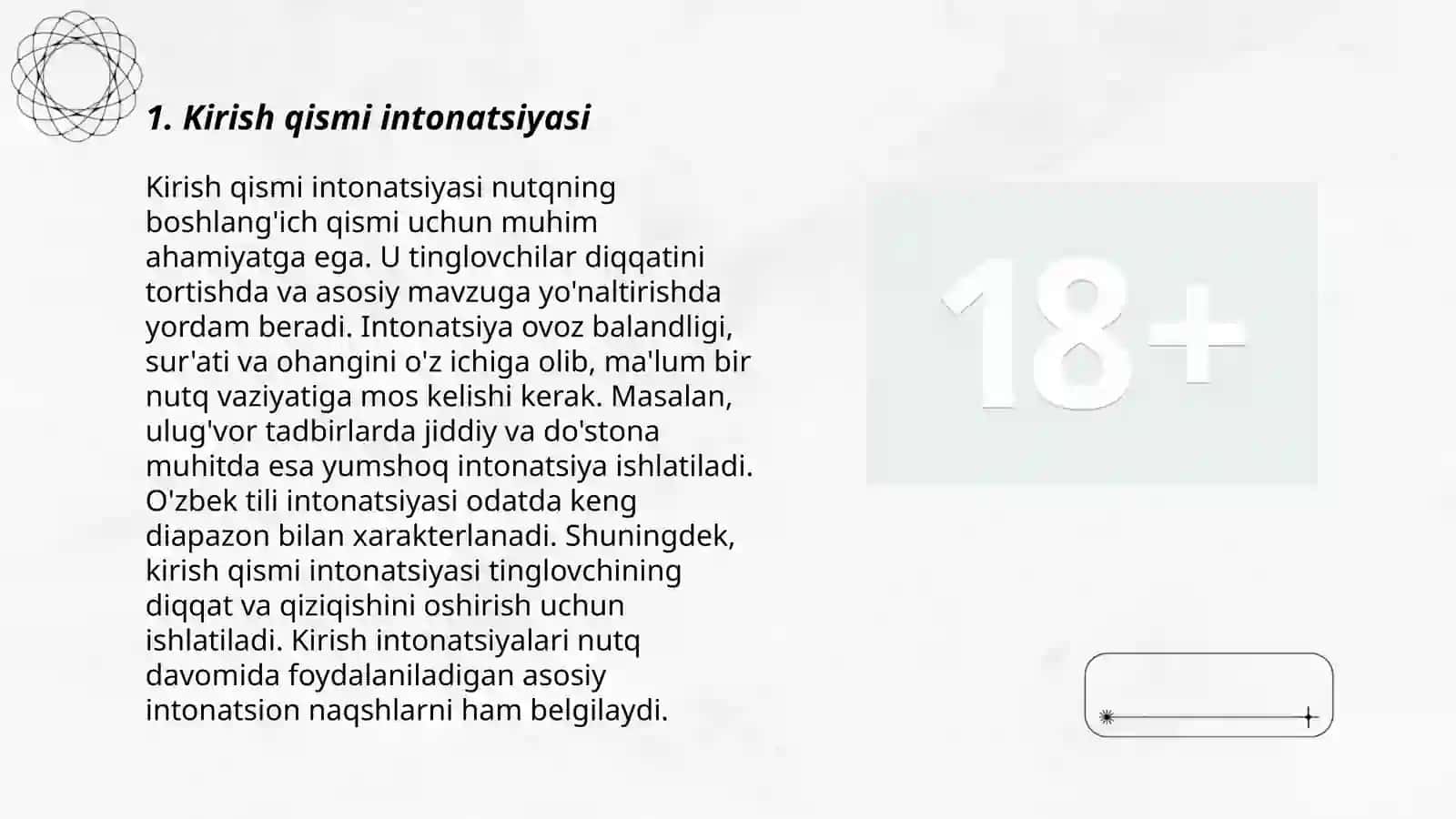 Abdulla Oripovning Oʻzbekiston "sheʼridagi intonatsiya, urgʻu, pauzalar ustida ishlash 3