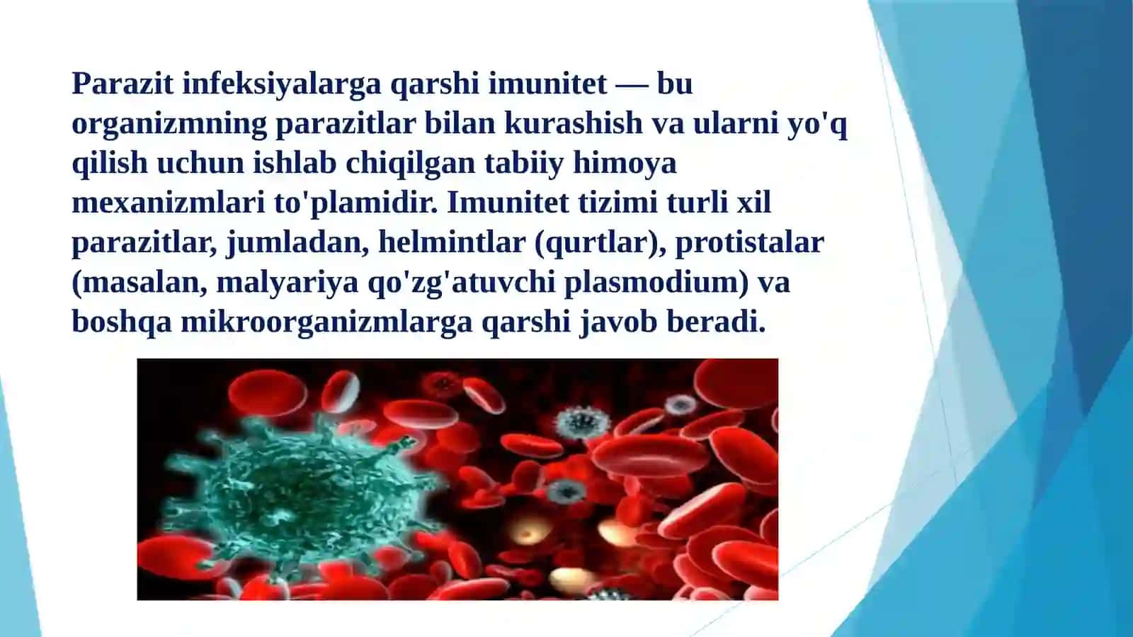 Parazit infeksiyalarga qarshi imunitet 3