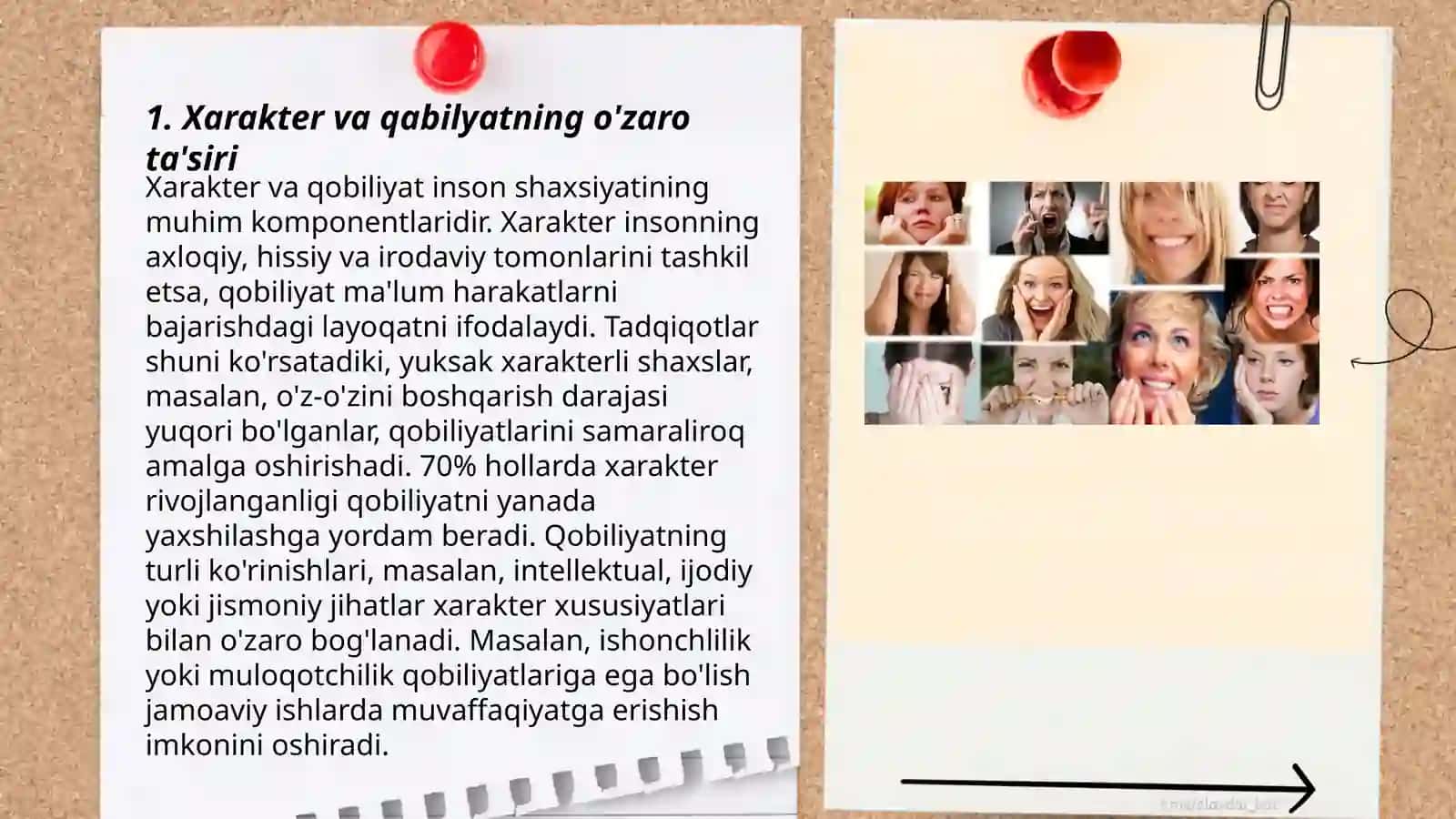 Xarakter qobilyat va harakat inson faoliyatining birligi sifatida 3