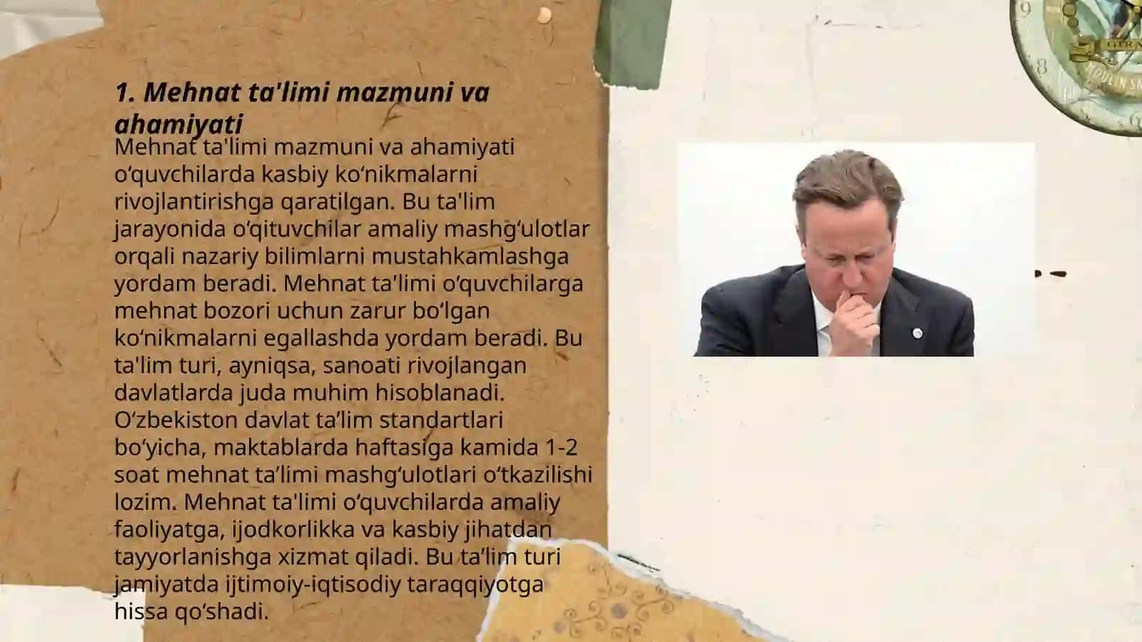 Mehnat ta'limi va tarbiyasining uzviyligi va o'ziga xos jihatlari 3