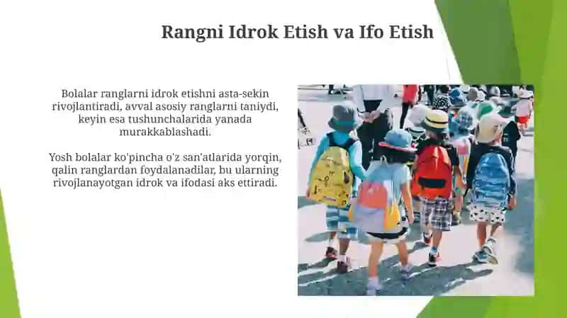 Bolalar tasviriy faoliyatida idrok qilishning rivojlanishi 3