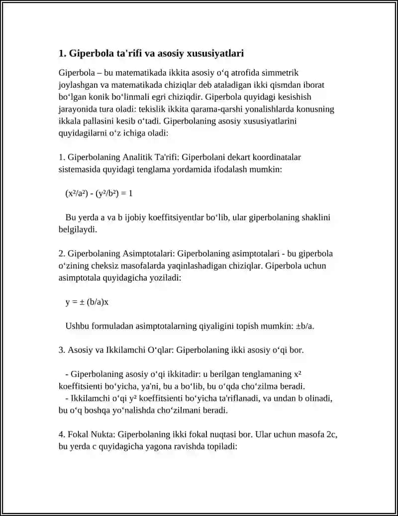 GIPERBOLA 3