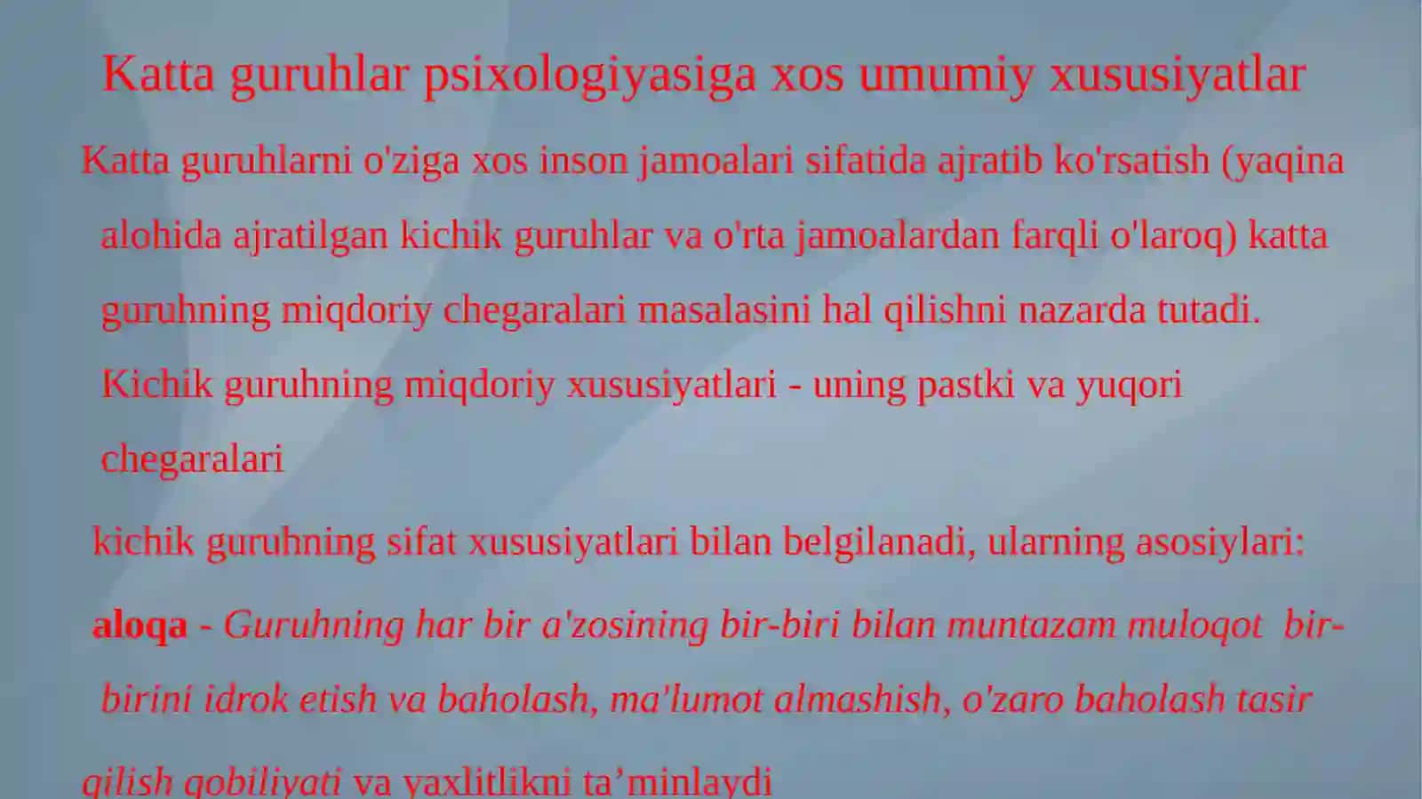 Kichikvakat guruhlarni psixologiyasi 3
