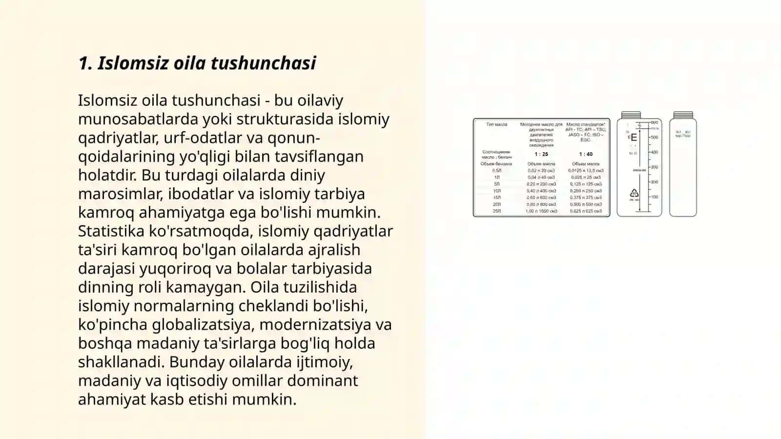 Islom huquqshunosligida oila, nikoh, taloq, idda va zihor so'zlarini tariflash 3