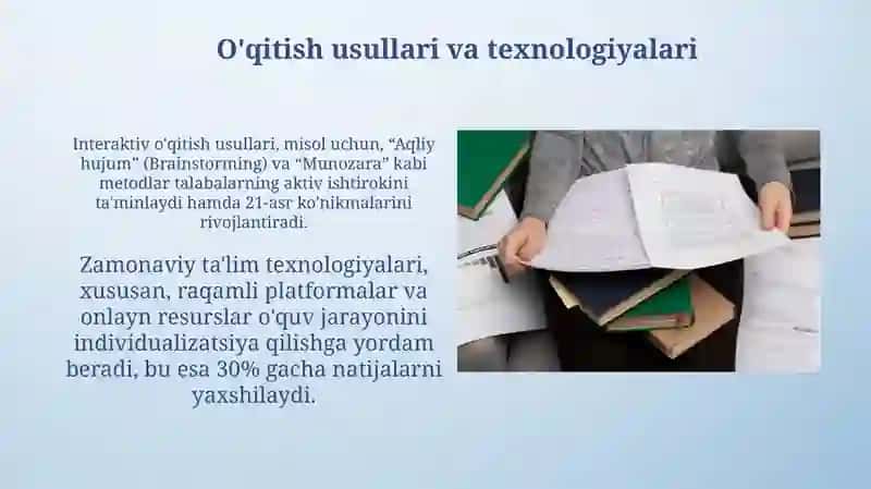 Ta'lim shakllari va mazmuni 3