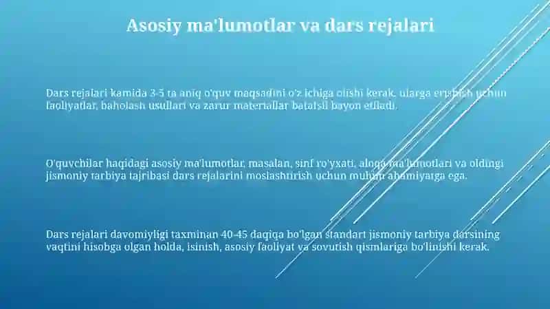 Jismoniy tarbiya darslari uchun asosiy hujjatlarni yuritish tartibi 3