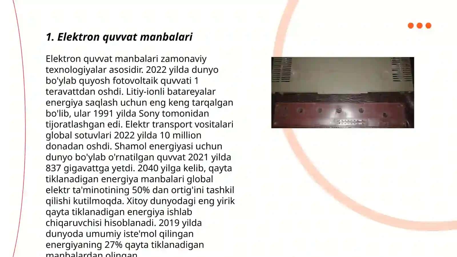 Elektronika va Elektrotexnika Ergasheva Xusnora 3