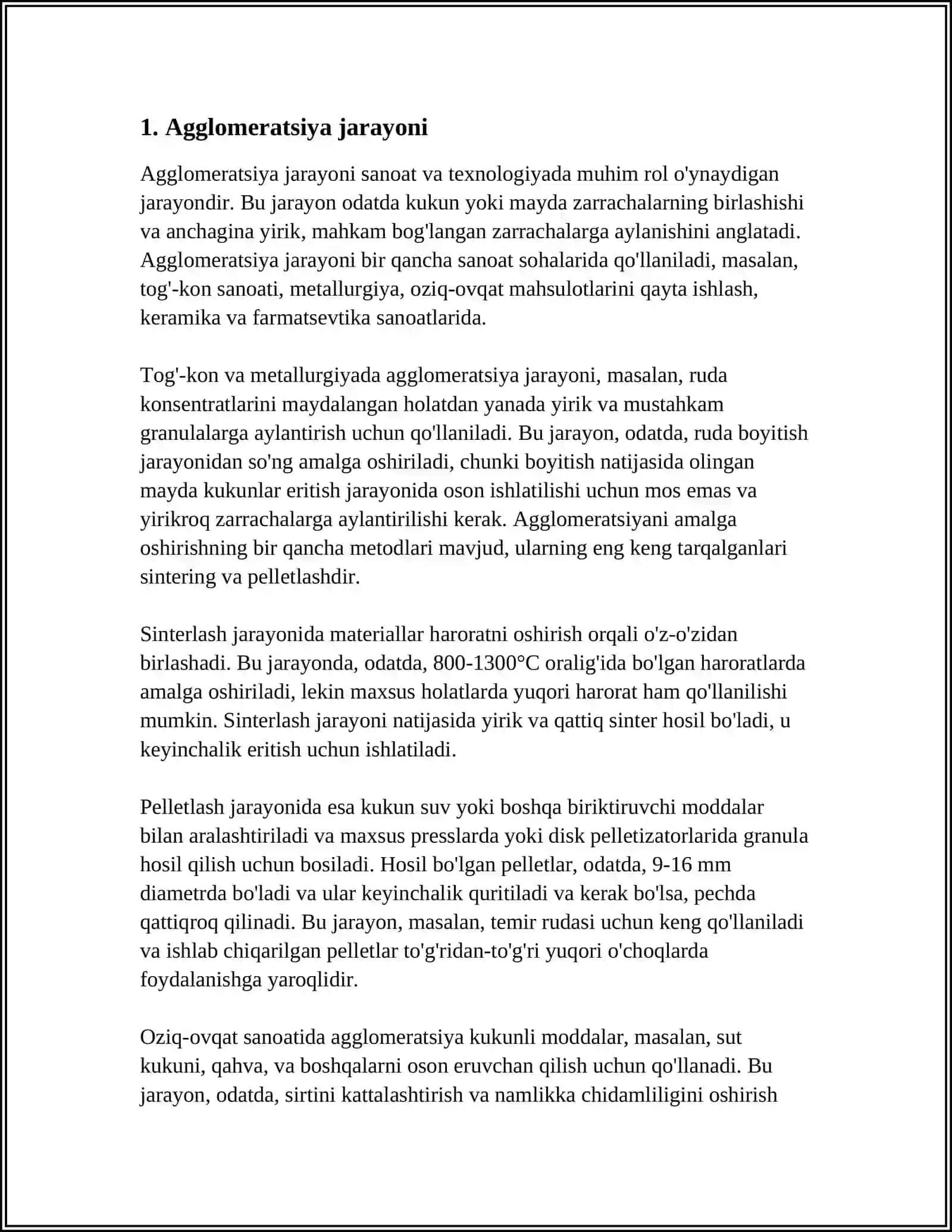 AGLAMERATSIYON KUYDIRISH PECHI 3