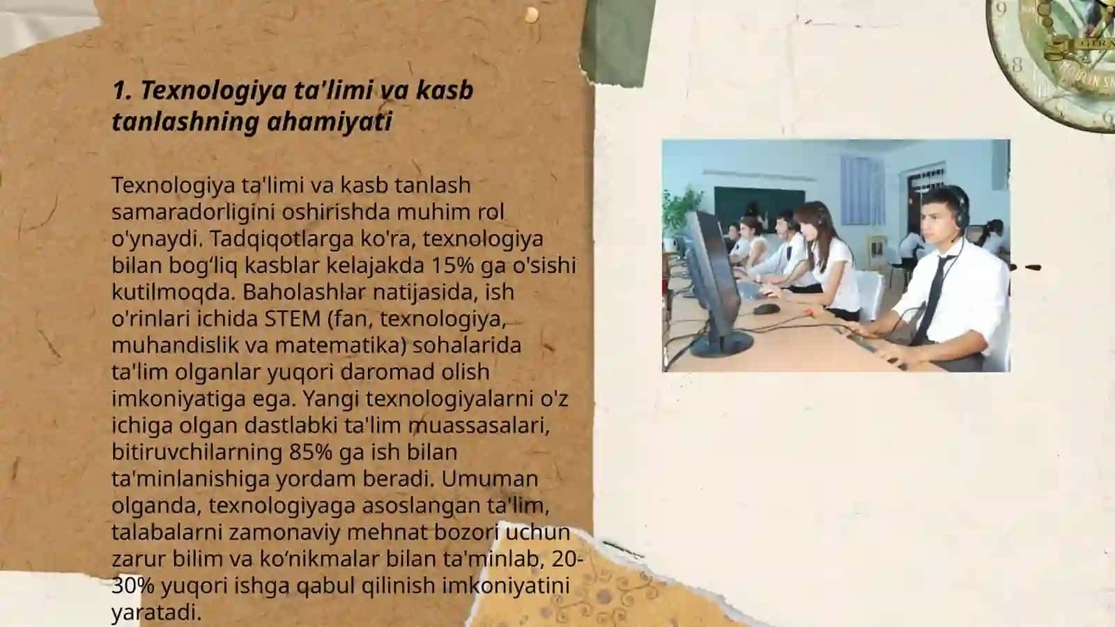 Texnologiya ta'limini o'qitish jarayonida kasb tanlashga tayyorlash 3