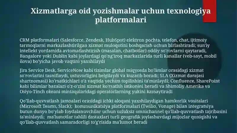 Ishyurit ish tiliva uslubi. Xizmat yozishmalaribilan ishlashtexnologiyalari 3