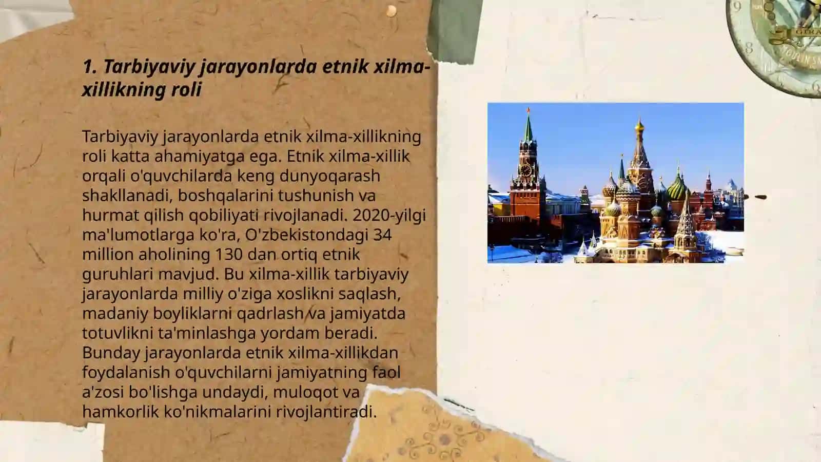 Jahonning rivojlangan mamlakatlarida tarbiyaviy jarayonlarning etnik xususiyatlari 3