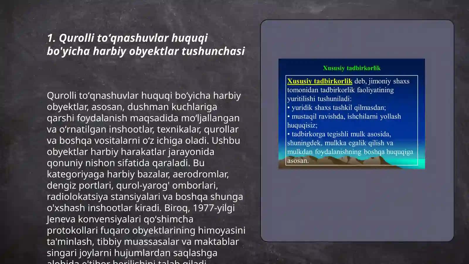 Harbiy va madaniy qadriyatlarga kiruvchi obyektlar 3