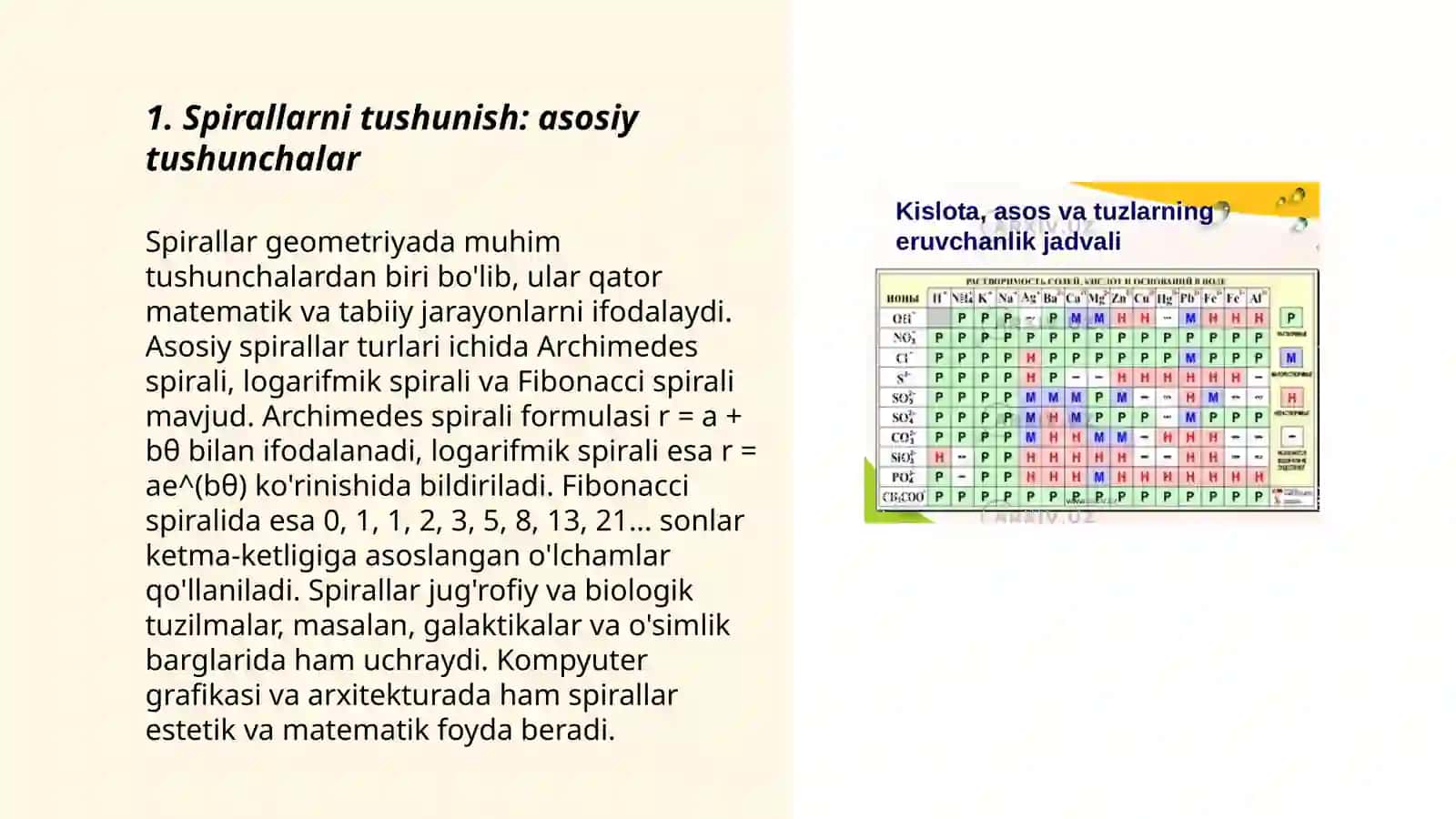Spirtlar va ularning xossalari mavzusini óqitish metodikasi 3