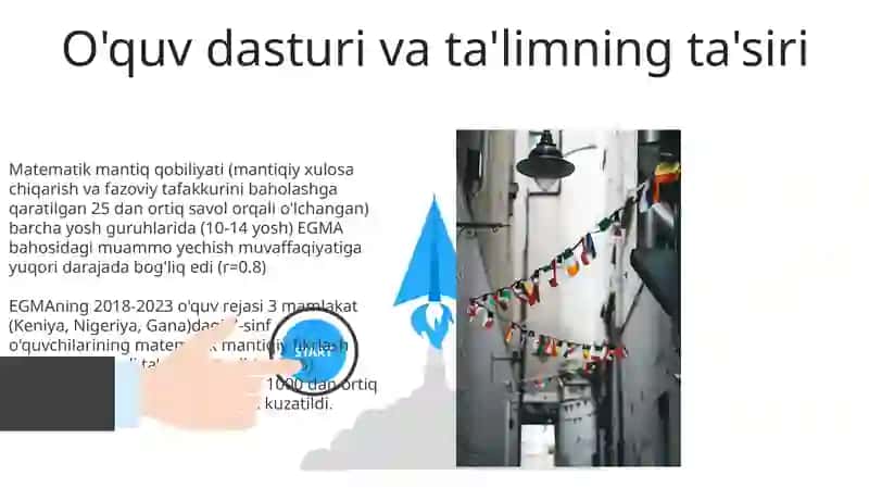 EGMA xalqaro baholash dasturi 3
