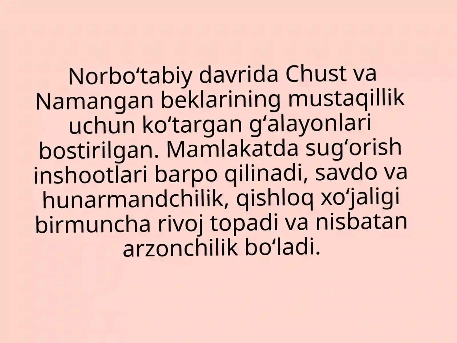 XVlll asrning ikkinchi yarimi XlX asrning birinchi yarmida Qoqon xonligi tarixiy geografiyasi 3