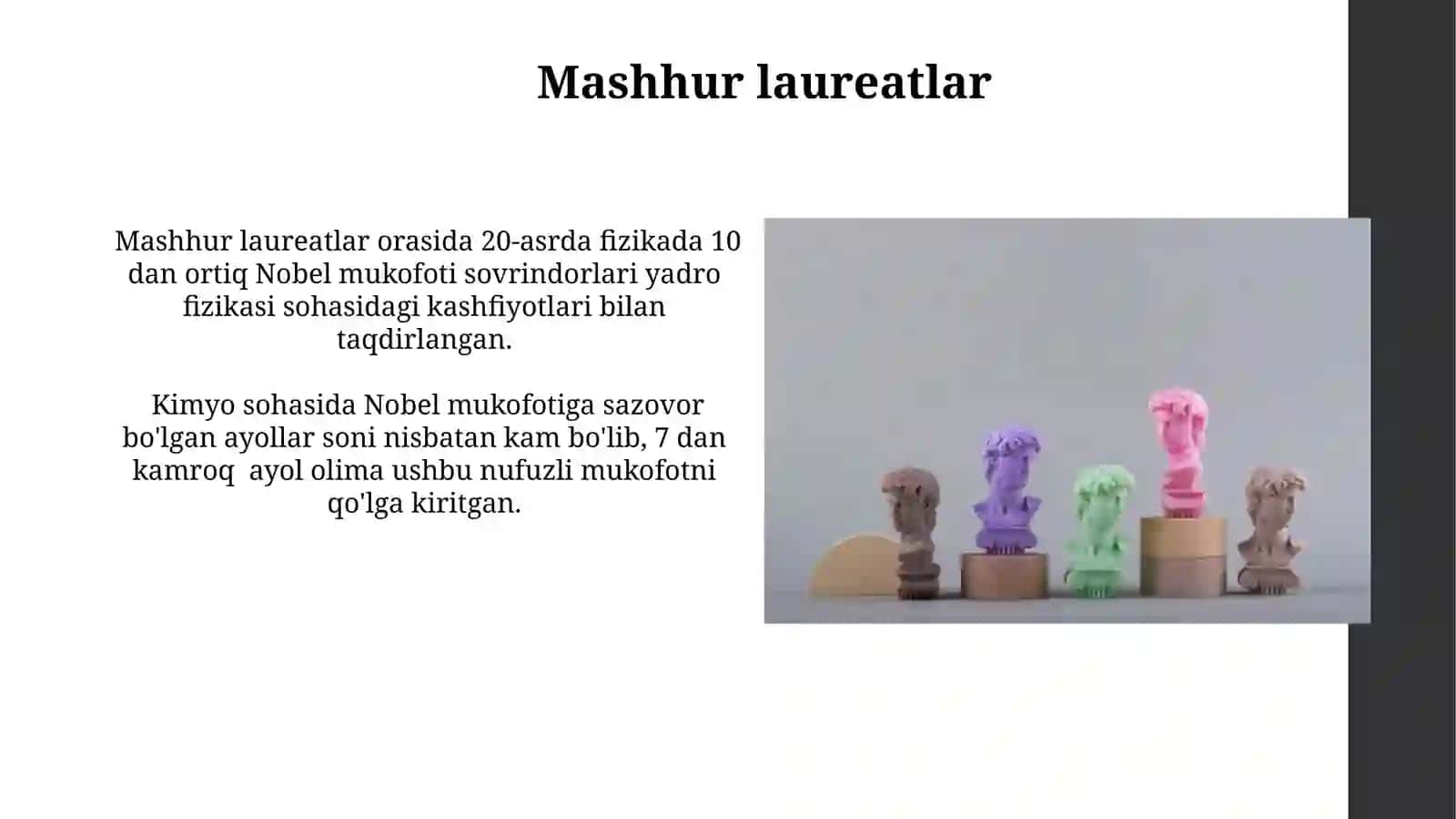 Nobel mukofoti sohiblari 3