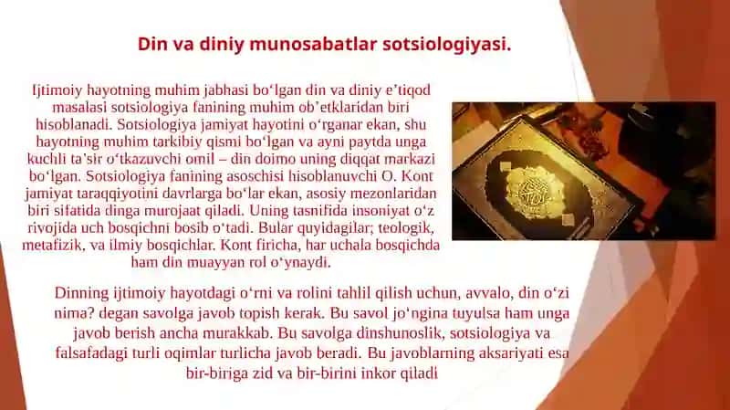 MADANIYATDIN VA AXLOQ SOTSIOLOGIYASI 3