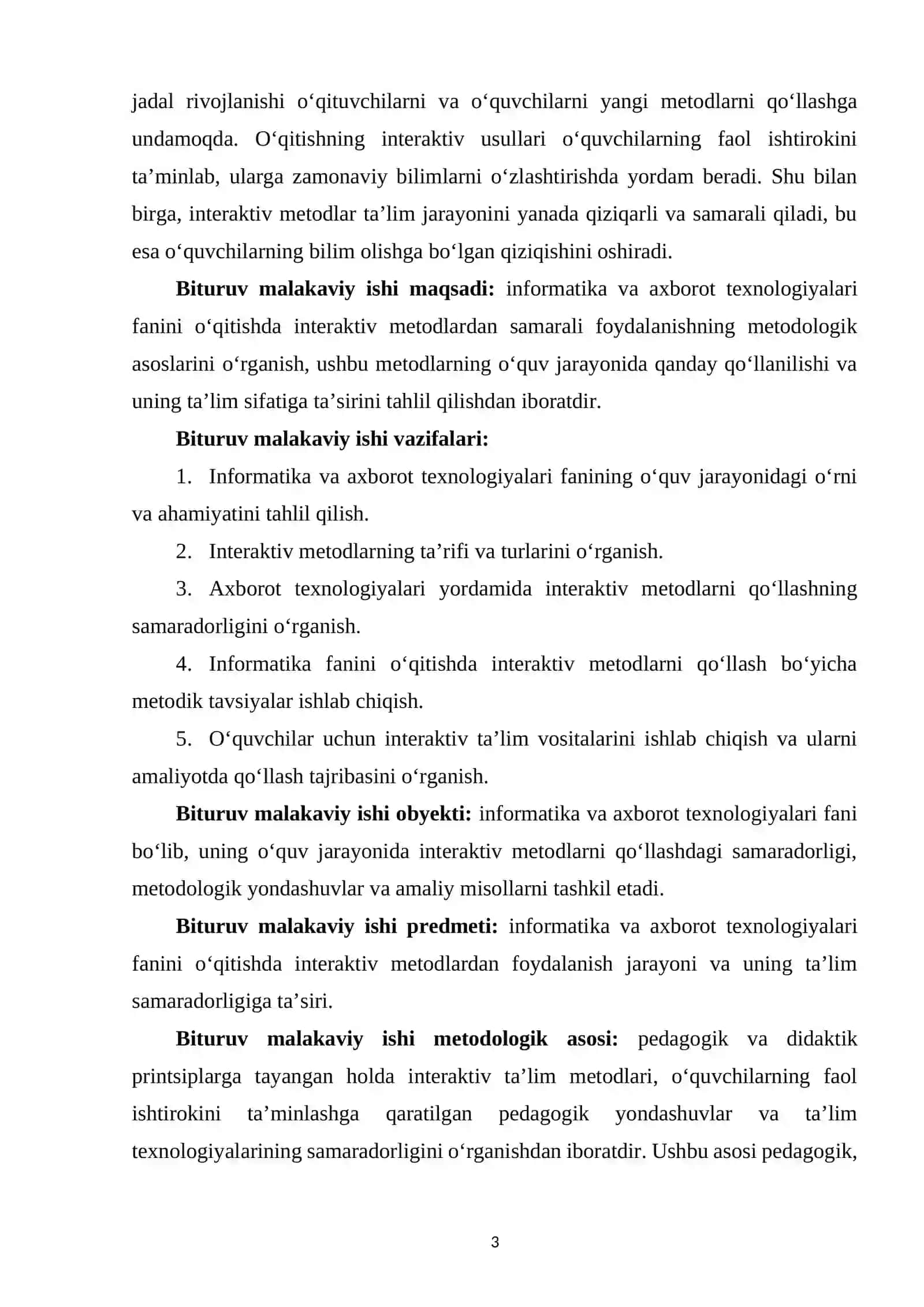 INTERAKTIV TEXNOLOGIYALARNI ULARNING DARS JARAYONIGA AMALIY QO’LLASH 3