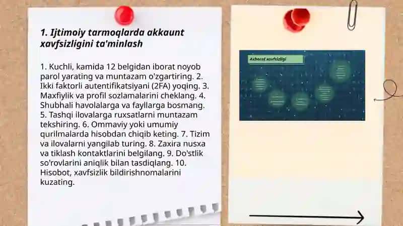 Ijtimoiy tarmoqlarda axborot xavfsizligi va shahsiy malumotlarni himoyalash 3