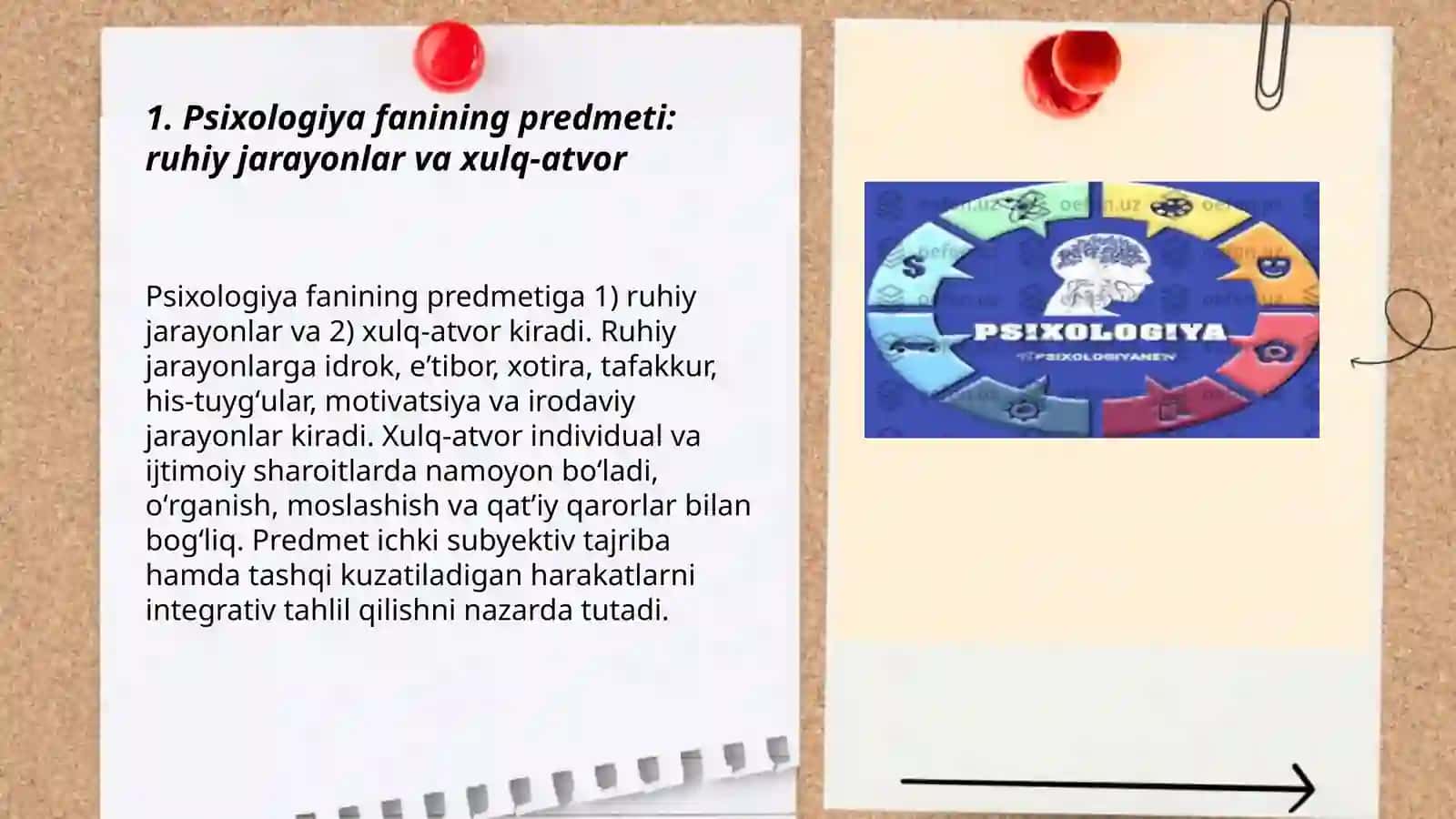Psixologiya fanining predmeti va vazifalari 3