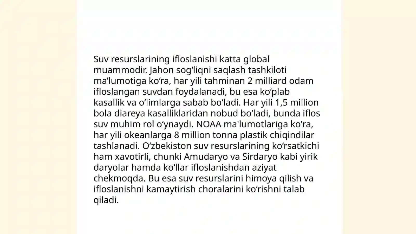 Dehqonobod tumanidagi ekologik muammolar va ularning yechimlari 3